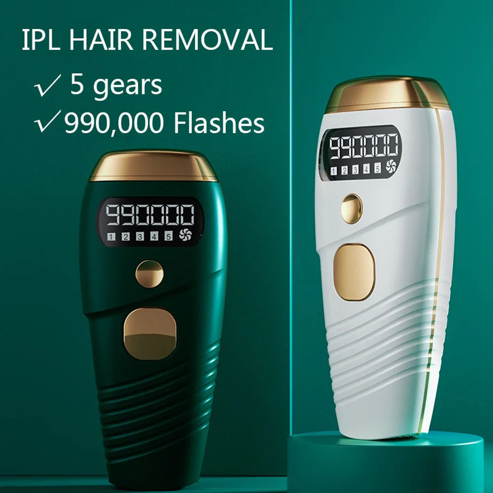 990000 Flashes Laser Epilator Painless Shaving IPL Hair Removal Women Face Body Permanent Electric Home Use Device Dropshipping