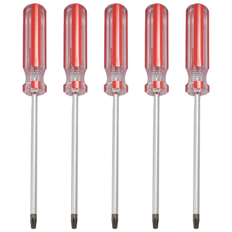 

HOT-5X Plastic Handle T20 Security Torx Screwdriver Hand Tools