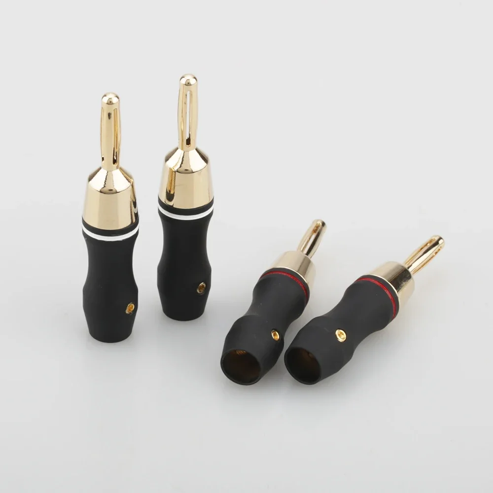 8xAudiocrast BL002 позолоченный штекер типа банан Hi-Fi