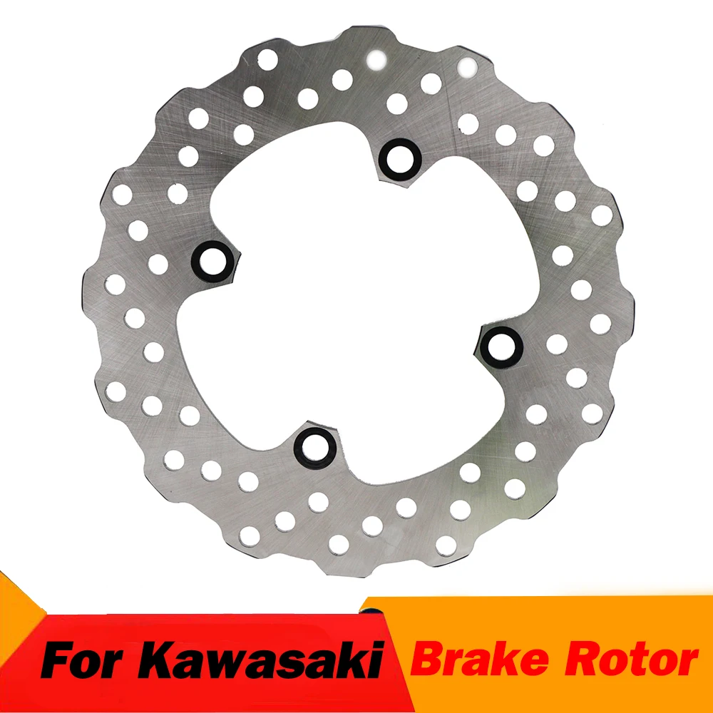 Задний тормозной диск для мотоцикла, ротор для Kawasaki ZX6R ZX600 ZX636 ZX-6R ZX6RR, задний тормозной диск 650 Z750 Z750S ZX9R ZX 10R