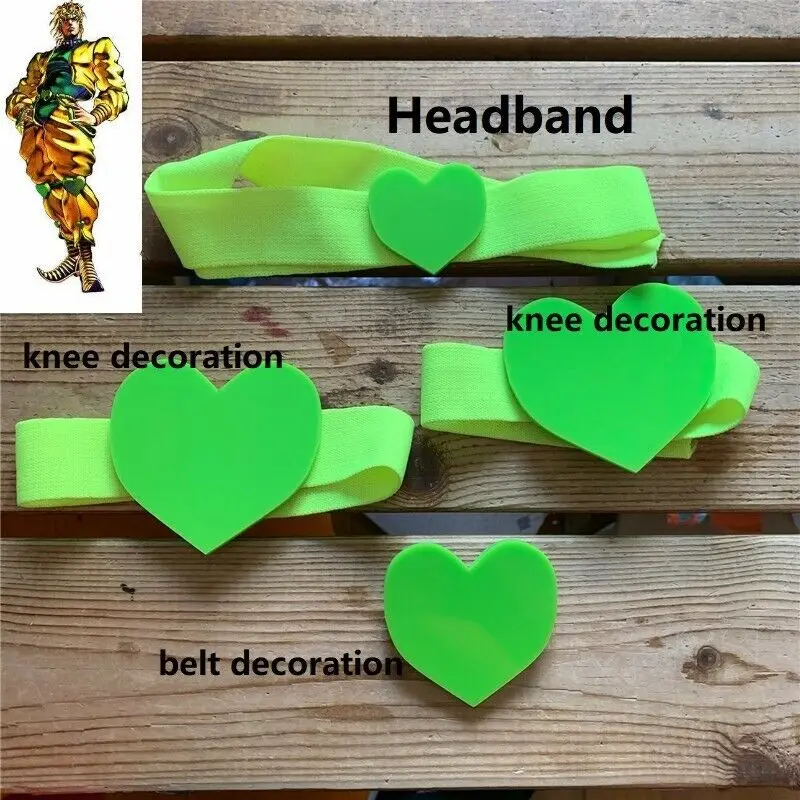 Аксессуары для косплея по мотивам аниме невероятные приключения Джоджо пряжка DIO