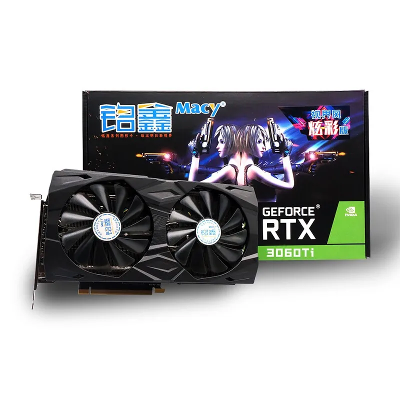 Видеокарта RTX 3060TI 8 ГБ 256 бит GDDR6 HDMI |