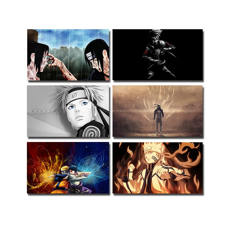 

Classic Anime Naruto Manga Character Ninja Kakashi Poster Canvas Painting Wall Picture Living Room Boy Bedroom Home Decoration