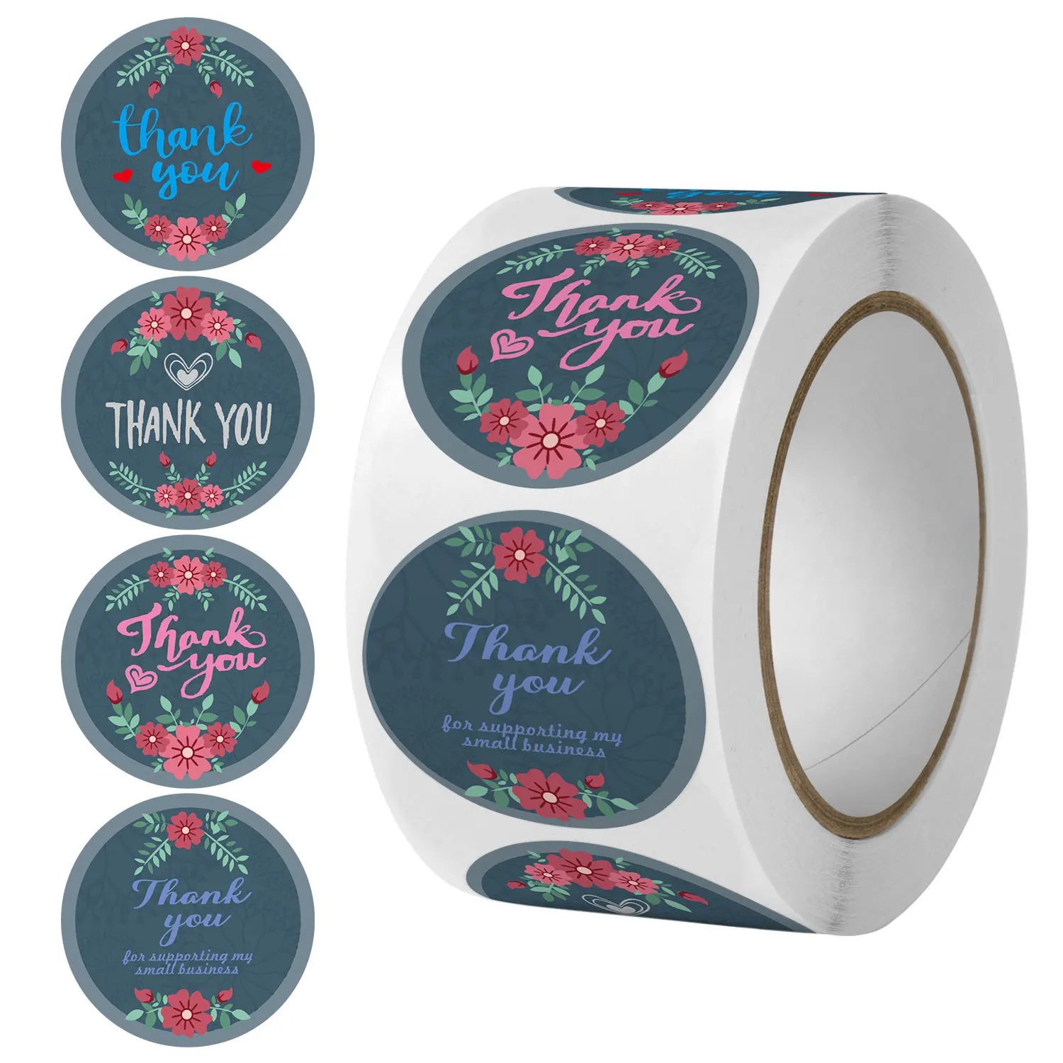 

Gift Sealing Stickers 50-500PCS Thank You Love Design Diary Scrapbooking Stickers Festival Birthday Party Gift Decorations Label