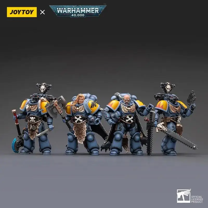Joytoy Action Figure Warhammer 40K Space Marines Space Wolves Claw Pack Children S Birthday Gift Movable Couple Hobby Collection