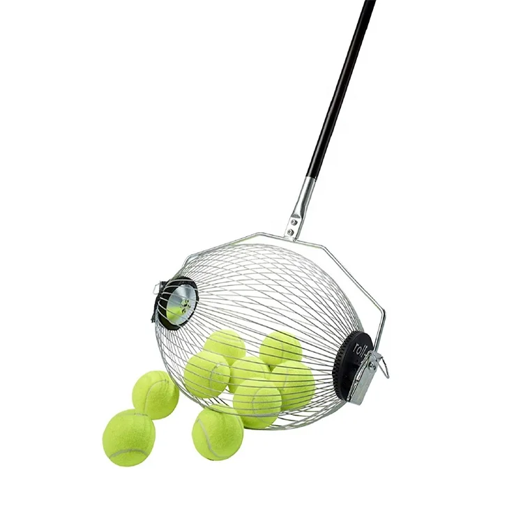

Convenient tennis ball pick up machine high quality new popular tenis ball collector picker for tennis sports training court