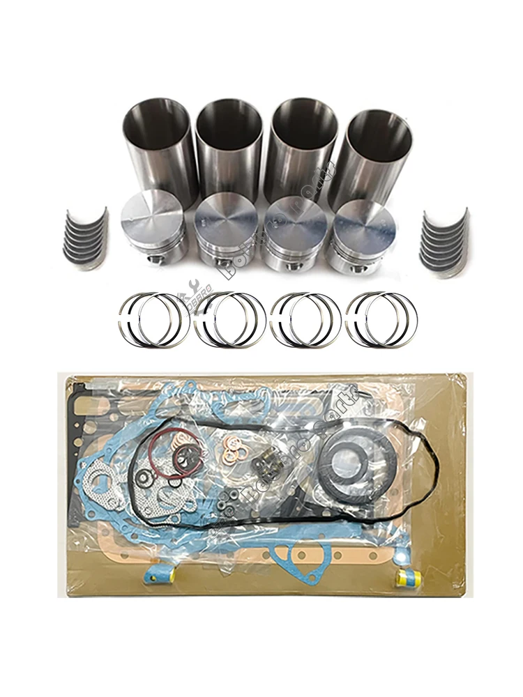 

V1902 V1902B капитальный Ремонтный комплект, полная прокладка, поршневой подшипник для трактора Kubota L405 L3250 L3350 L3450 L3602 L3650