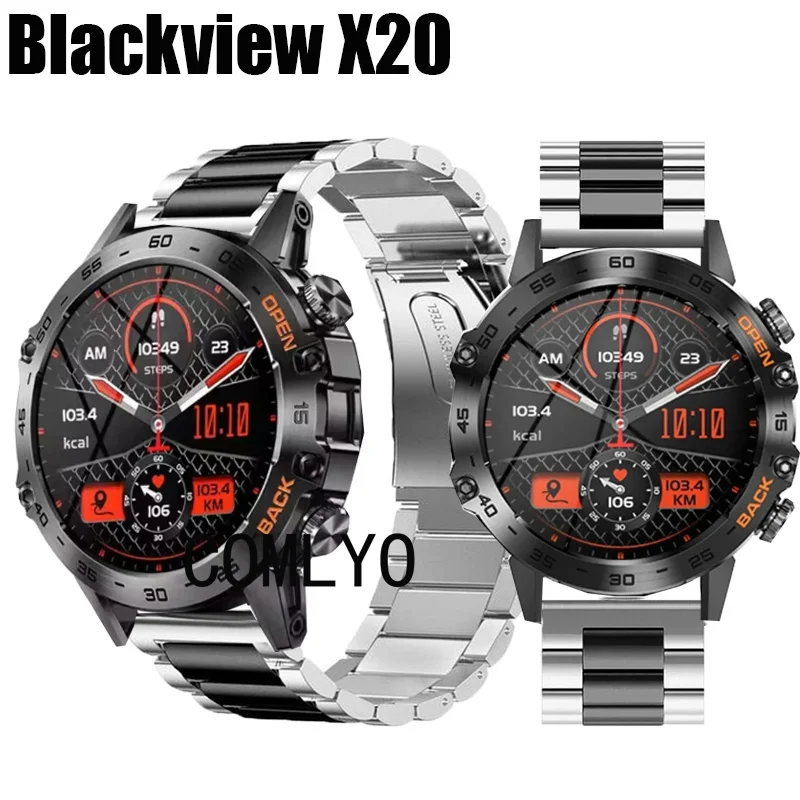 Ремешок для смарт-часов EIGIIS K52 из нержавеющей стали