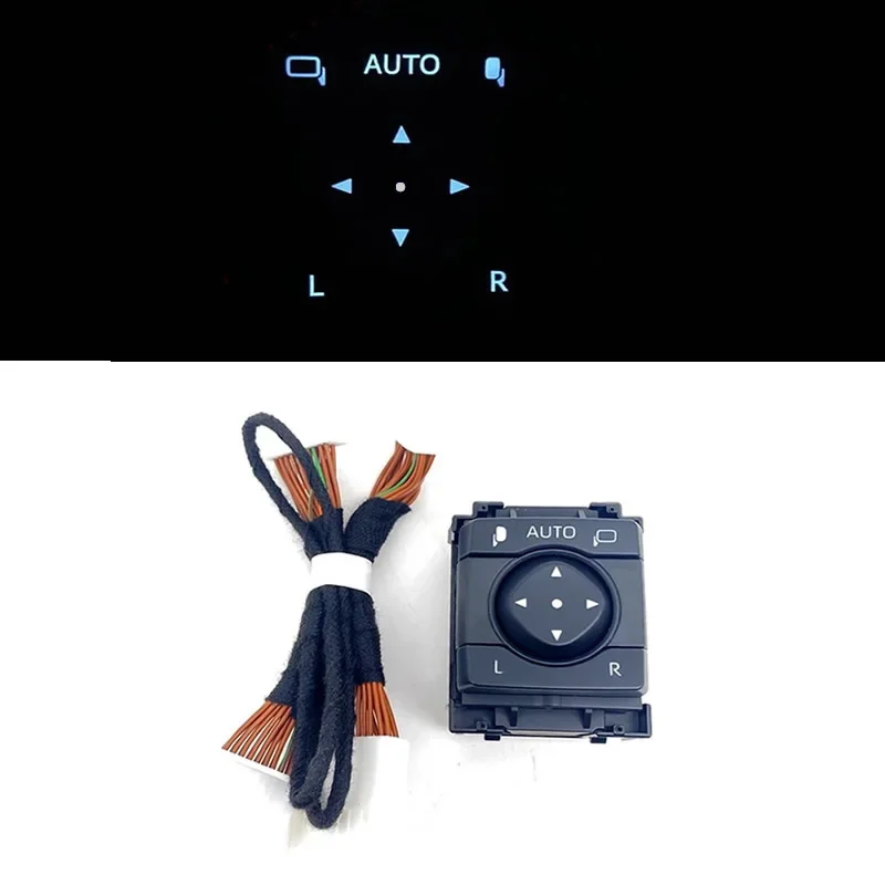 

Голубые фонари и белые фонари, фонари для зеркала заднего вида, автоматический складной выключатель для Toyota rav4 Crown Lexus, 1 шт.