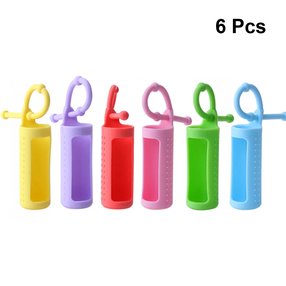

Roller Bottle Essential Case Coveroil Bottles Set Sleeve Hook Glassholder Silicone Hanging Oilsprotector Pouch Holders Carrying