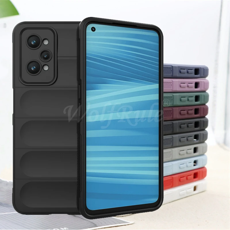 

Чехол для OPPO Realme GT 2 Чехол для Realme GT 2 Capas Новый ударопрочный бампер для телефона мягкий TPU для Fundas Realme GT 2 GT2 Pro