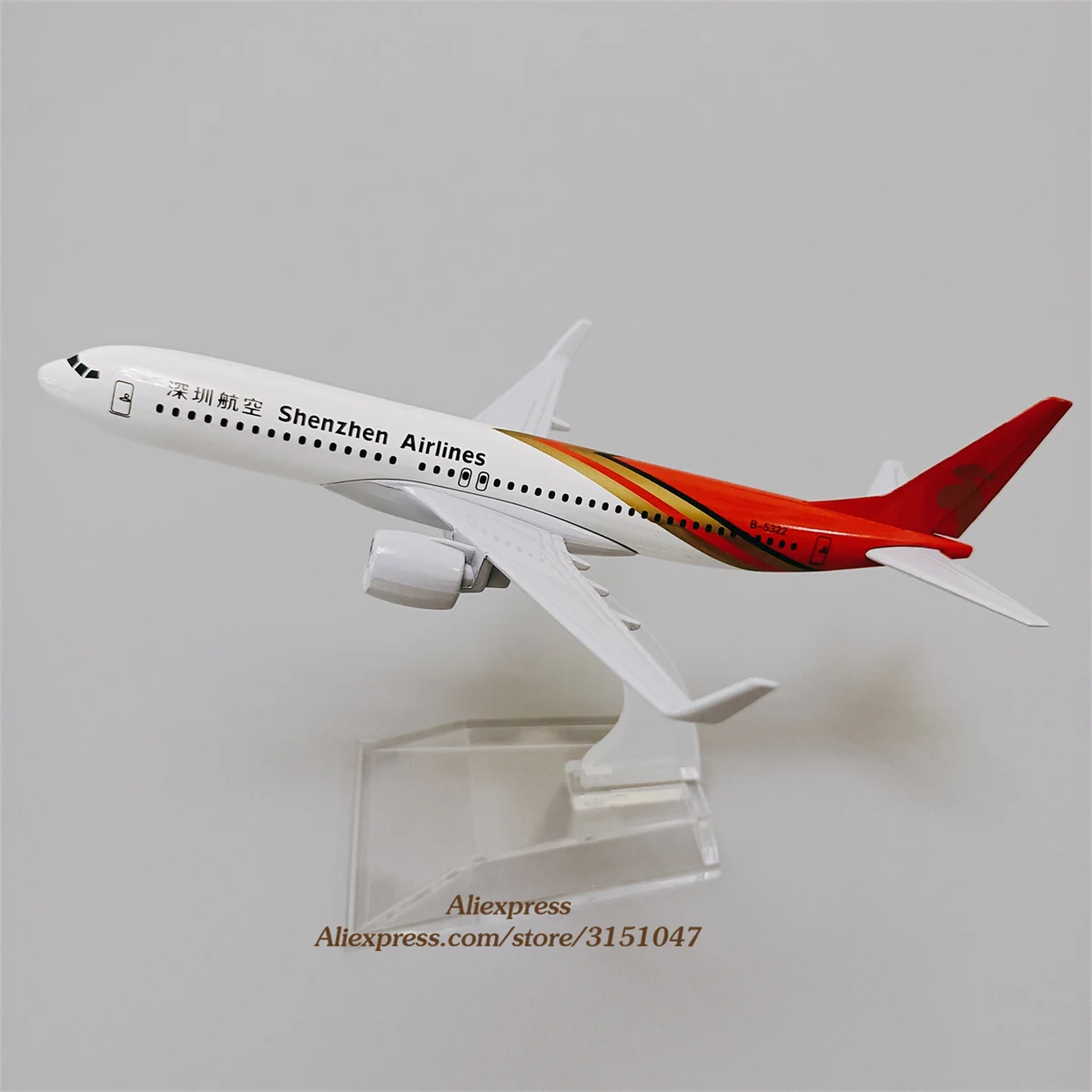 

Alloy Metal Air China Shenzhen Airlines B737 Airplane Model Boeing 737 Airways Plane Model Diecast Aircraft Kids Gifts 16cm
