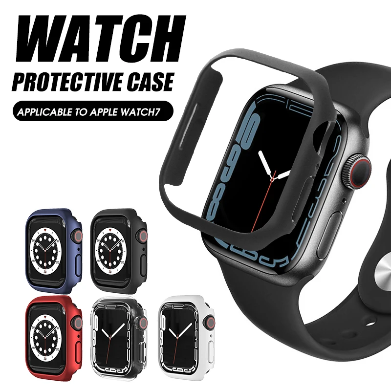 

Чехол защитный ультратонкий и легкий для Apple Watch 7-го поколения, 7 шт.