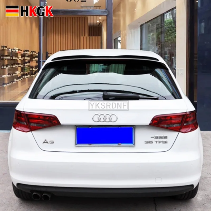 Цветной Автомобильный спойлер из углеродного волокна для Audi A3 Sportback aleron 2014 2015 2016