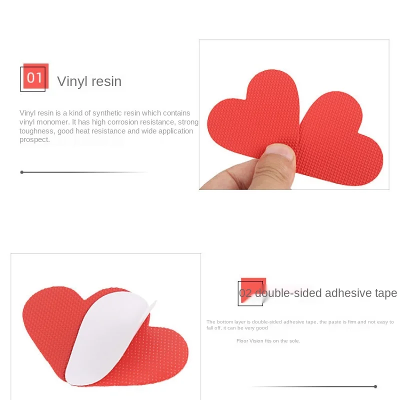 Shoe Sole Sticker Anti-Slip for Sandal High Heel Shoes Front Mat Forefoot Pad Grip Protector Accessories Lover Gift Insert Foot