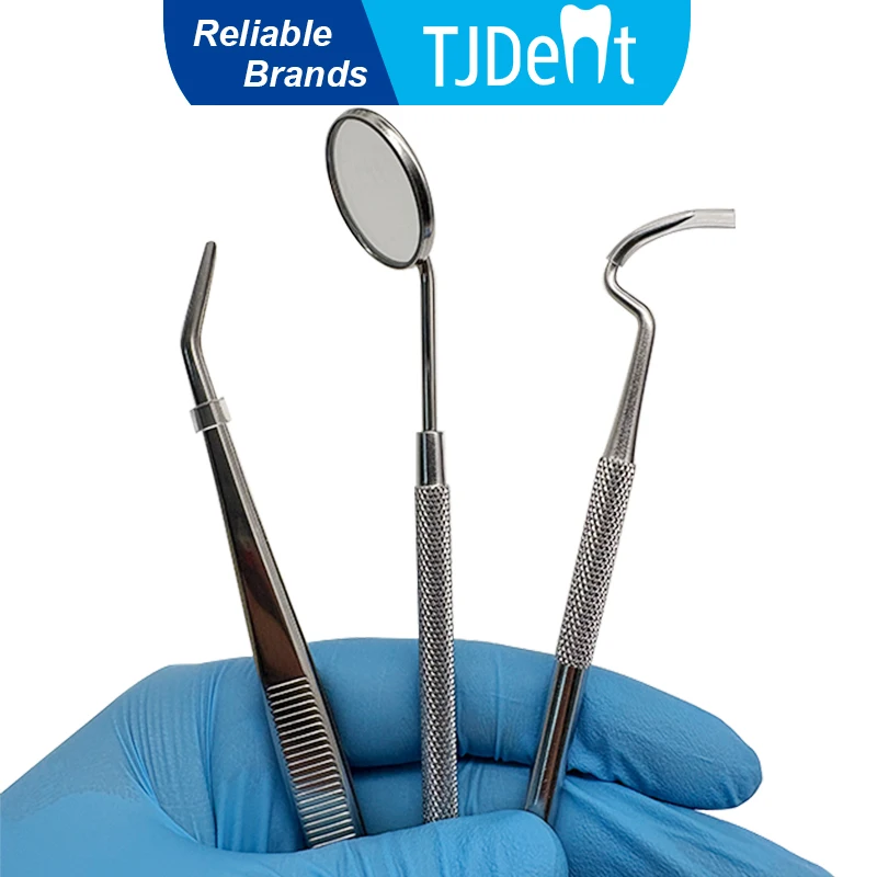 TJDent Хирургический набор инструментов для чистки зубов Материал из нержавеющей