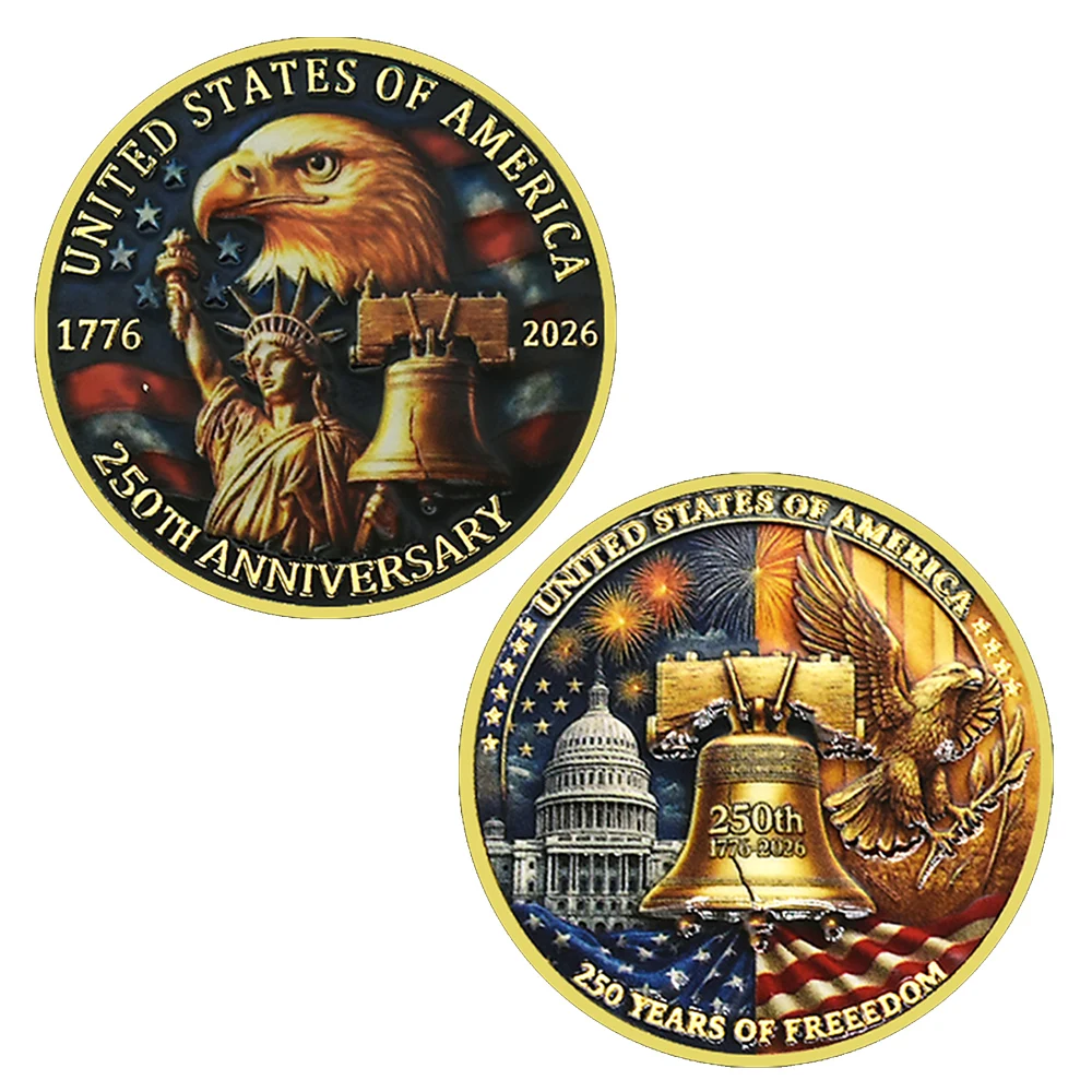 

Памятная монета Eagle & Liberty Bell Challenge, латунь