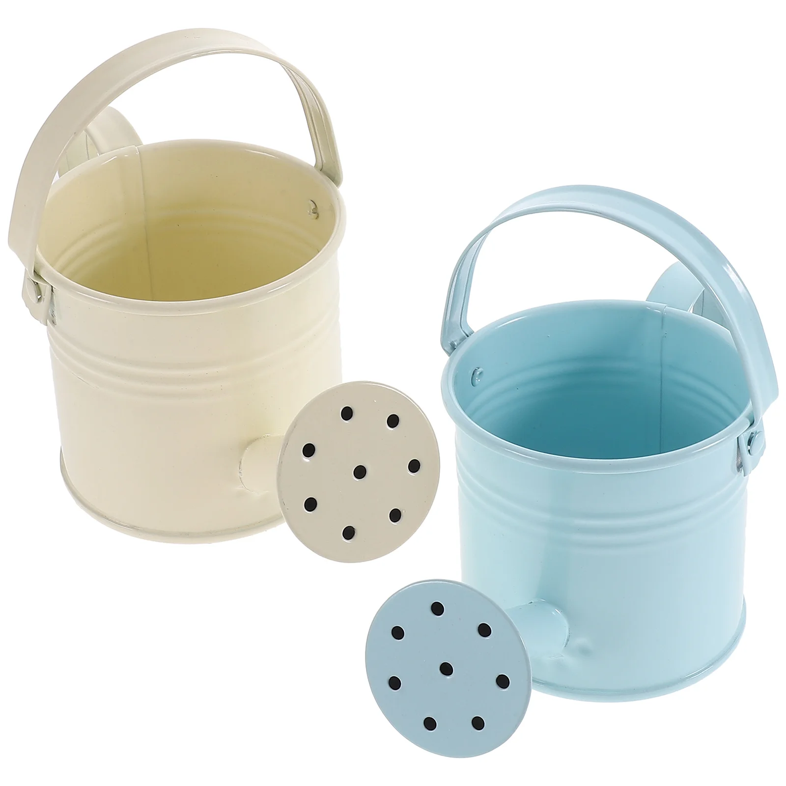 

2 Pcs Flower Kettle Large Plastic Planters Watering Can Long Mouth Small Toddler