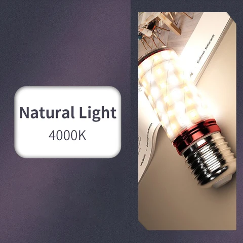Светодиодная лампа E14 220 В, Светодиодная лампа E27, настольная лампа-кукуруза, светодиодная лампа 3 Вт, 6 Вт, 9 Вт, 12 Вт, 15 Вт, лампочка для люстры, освещение 240 В