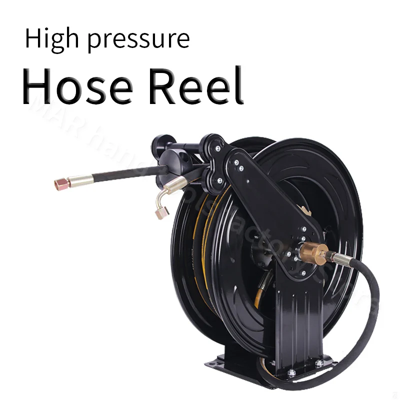 

HIgh Pressure Hose Reel Automatic Retract Reel With 10M 15M Hose Retractable Storage Winch For Gardening Sprinkler Car Washing