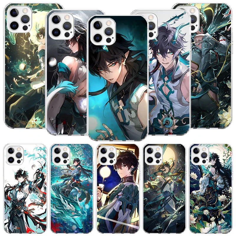 Чехол для телефона Honkai Star Rail Dan Heng Apple iPhone 15 14 13 12 Mini 11 Pro XS Max XR X 7 + 8 Plus SE мягкий