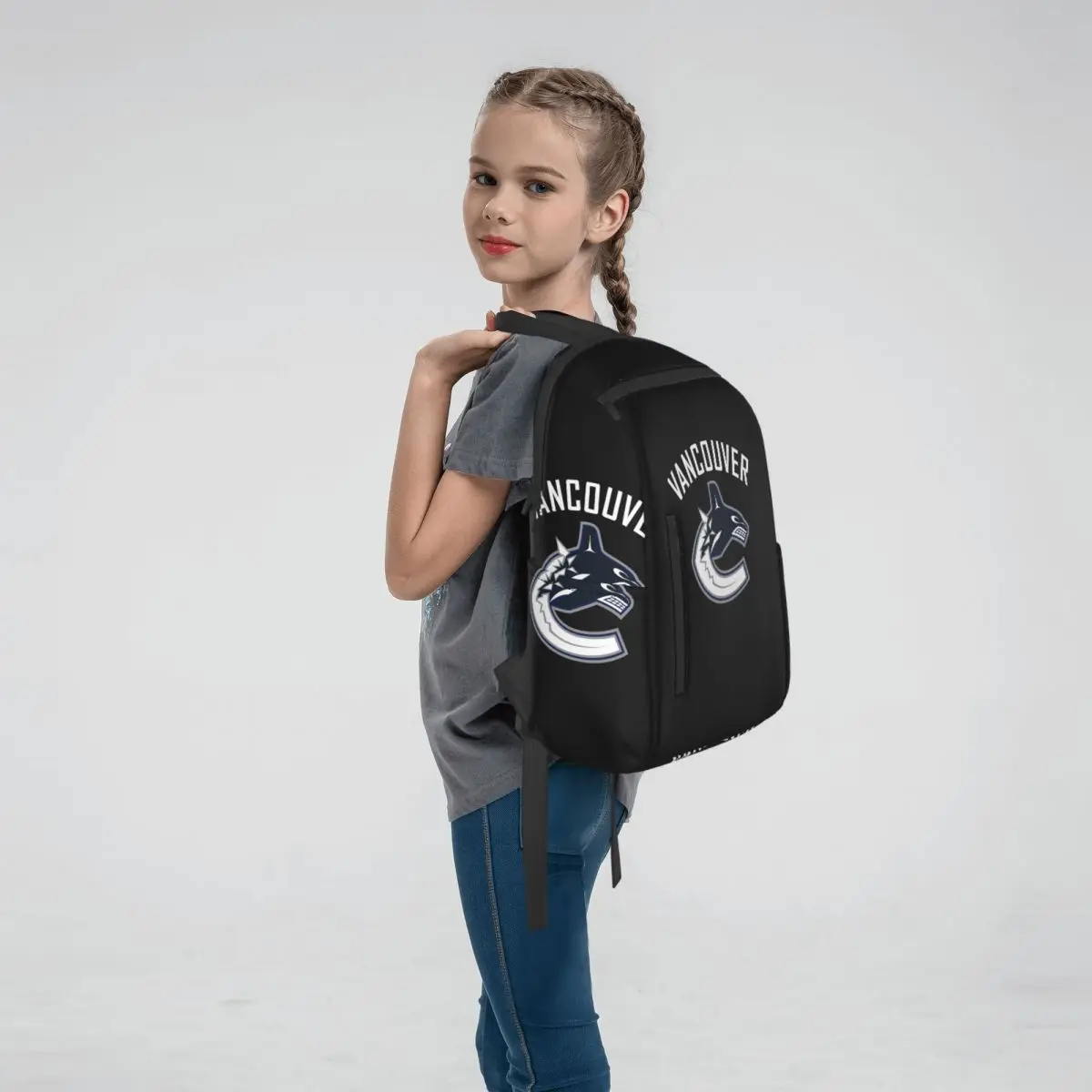 Рюкзак Vancouver Hockey Canucks Essential Active, школьная сумка для студентов, детская школьная сумка, сумки через плечо для компьютера, сумки для мальчиков и девочек (art.: 3920dbb4fdd5f) - 3920dbb4fdd5f