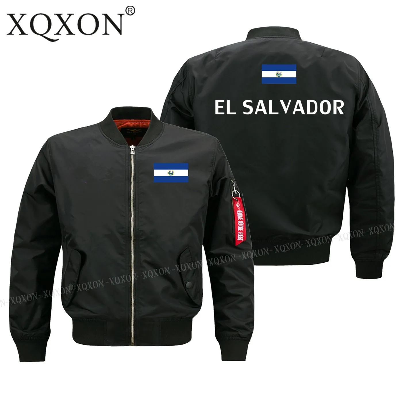 

New-El Salvador 2022New Style Long Sleeve Autumn Winter Bomber Jacket High Quality Men Jackets Coats Zipper Man Jackets J187