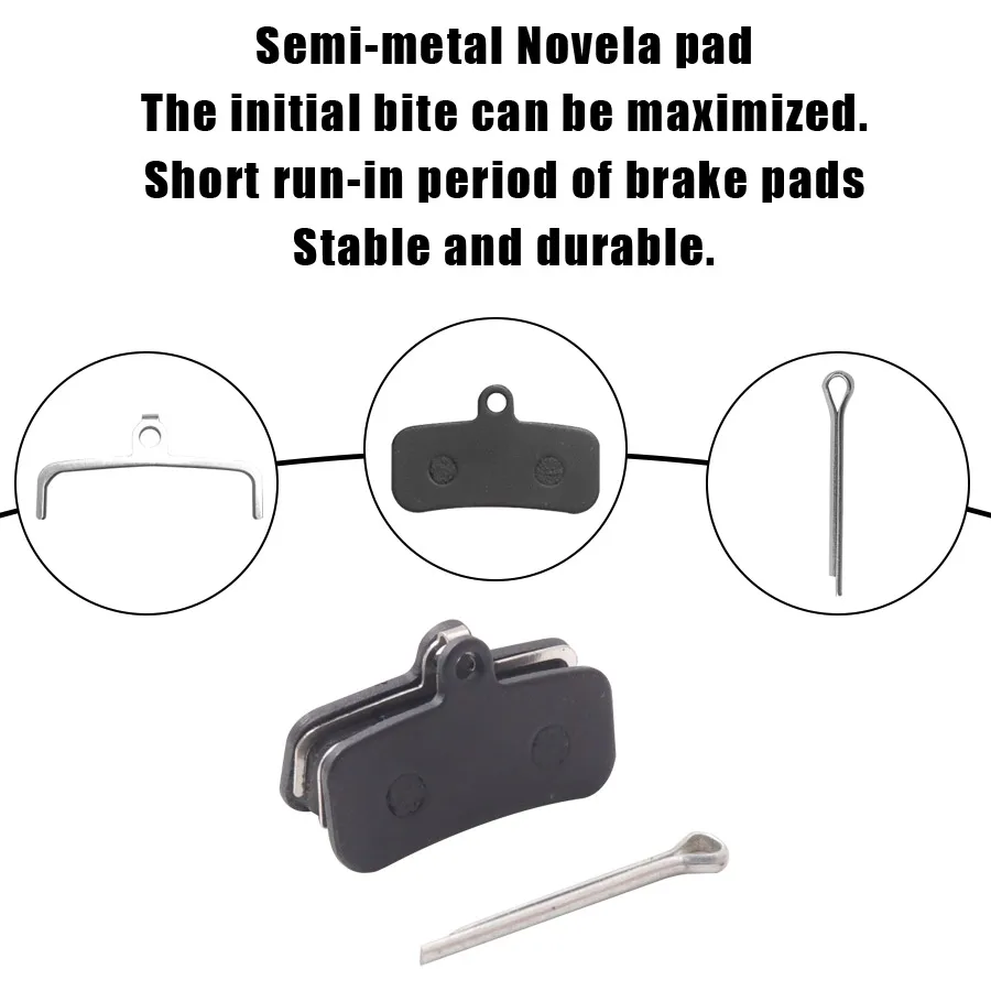 1 шт. керамическая Дисковая тормозная колодка для электроскутера BURN E 2 MAX Longan