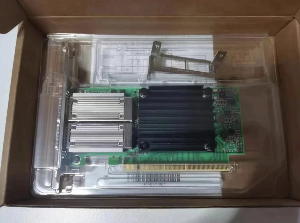 MCX456A-ECAT Mellanox ConnectX-4 VPI EDR IB 100GbE QSFP28 Двухпортовый адаптер