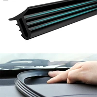 1 6m auto dashboard sealing strip noise sound insulation rubber strips universal for weatherstrip auto accessories car stickers