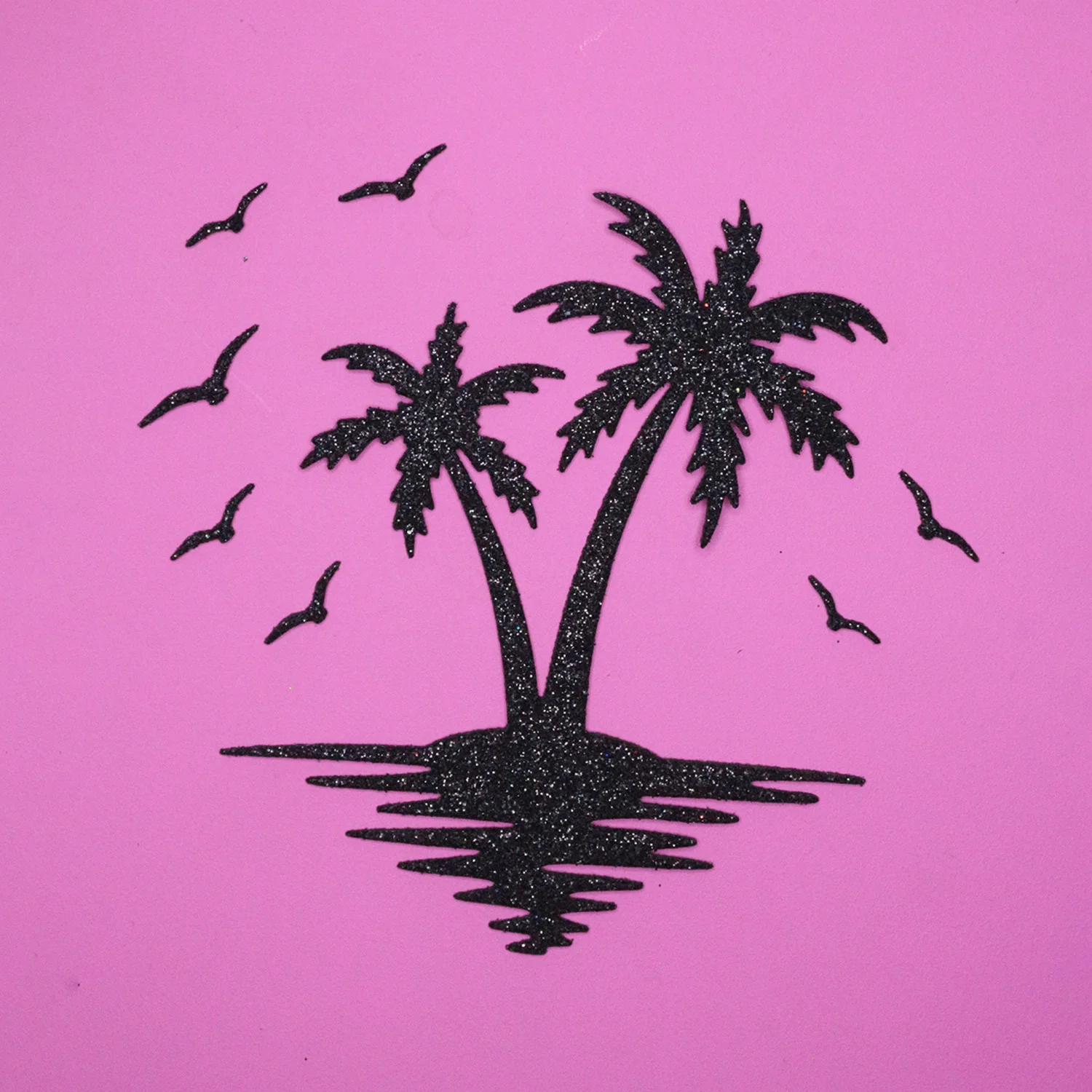 Seagull кокосовое дерево остров волна режущие штампы для сделай сам Скрапбукинг