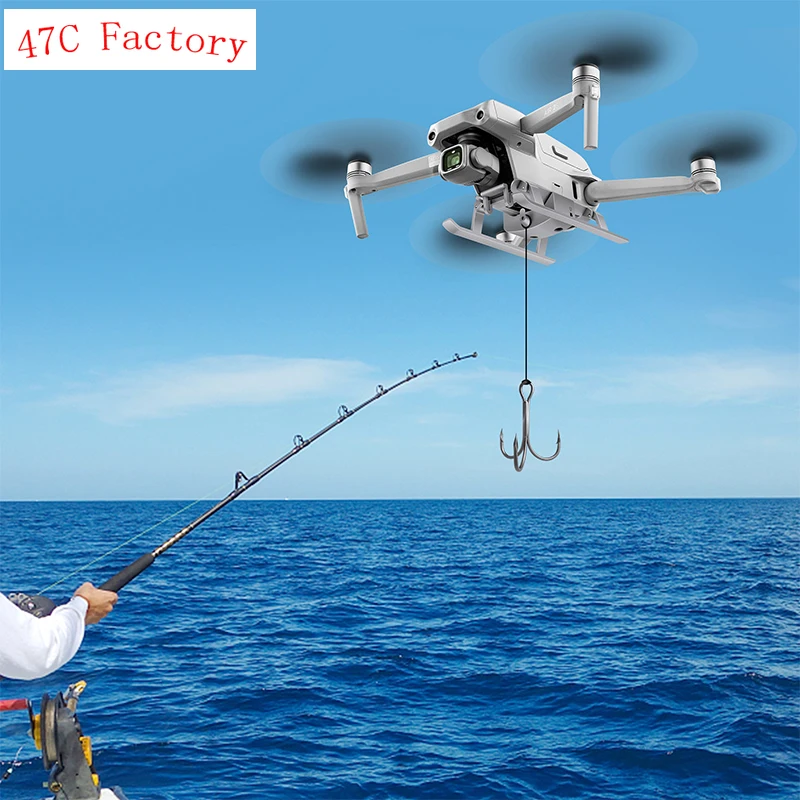 

For DJI Mavic Air 2/2S Drone Airdrop System Landing Gear Fishing Bait Wedding Proposal Delivery Rescue Dispenser Device Thrower