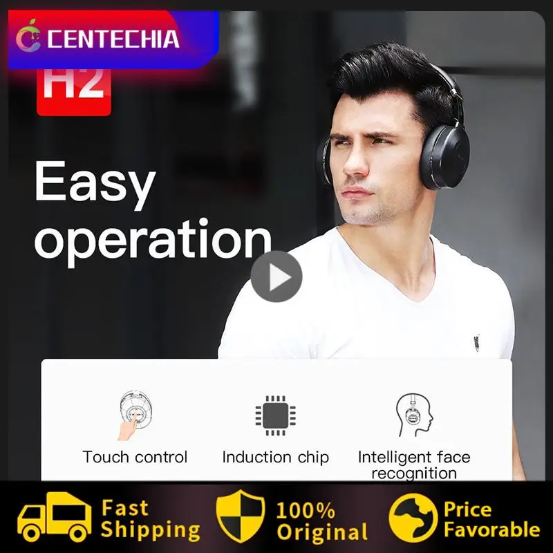 

Наушники со слотом для Sd-карты и сенсорным управлением, беспроводная гарнитура с шумоподавлением, bluetooth-совместимые беспроводные наушники, компьютерная гарнитура