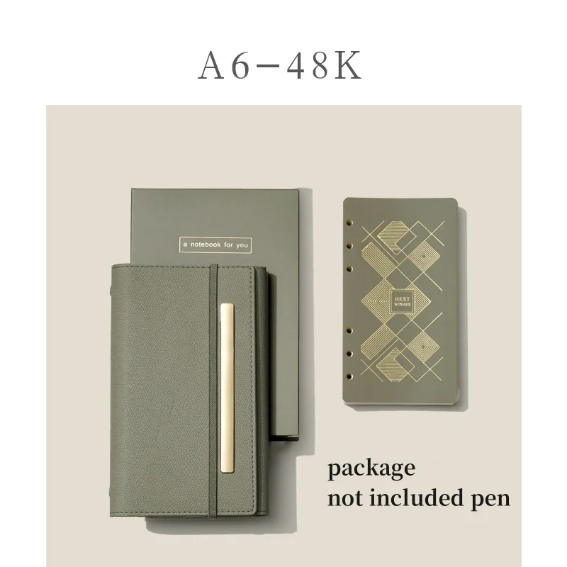 

Блокнот PYH1005 А6 из искусственной кожи