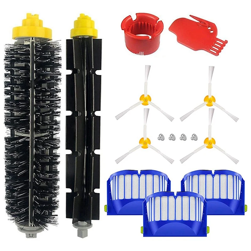 

Hot TOD-Replacement Brushes Accessories For Irobot Roomba 600 Series, 605 610 615 616 620 621 625 630 635 640 650 660 665 670