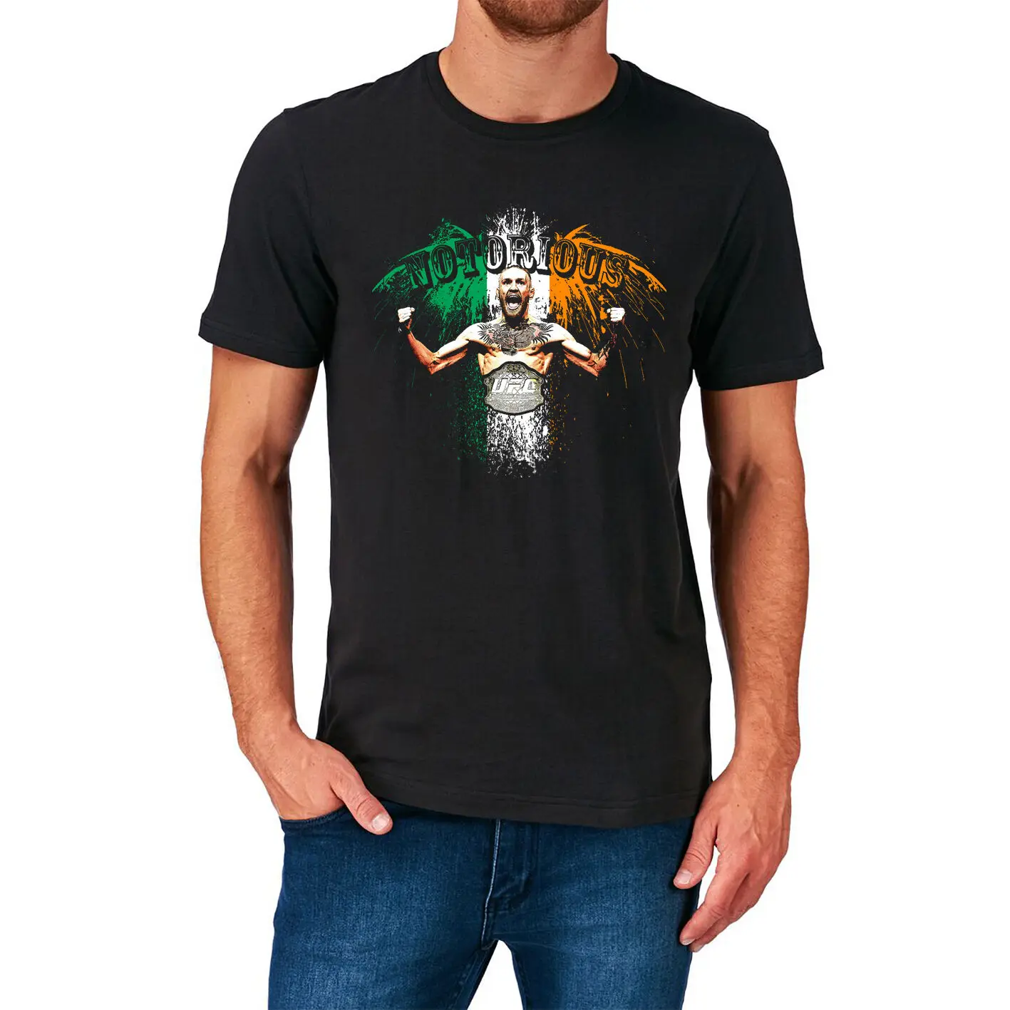 

MMA Ireland Irish Fighter Conor Mcgregor T-Shirt. Premium Cotton Short Sleeve O-Neck Mens T Shirt New S-3XL