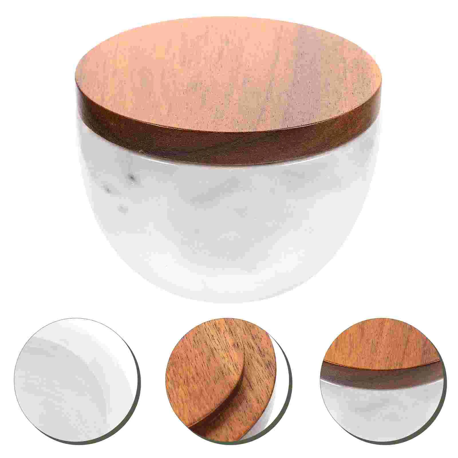 

Jar Condiment Seasoning Container Box Sugar Ceramic Salt Pot Bottle Pepper Storage Cruet Porcelain Canister Containerslid Honey
