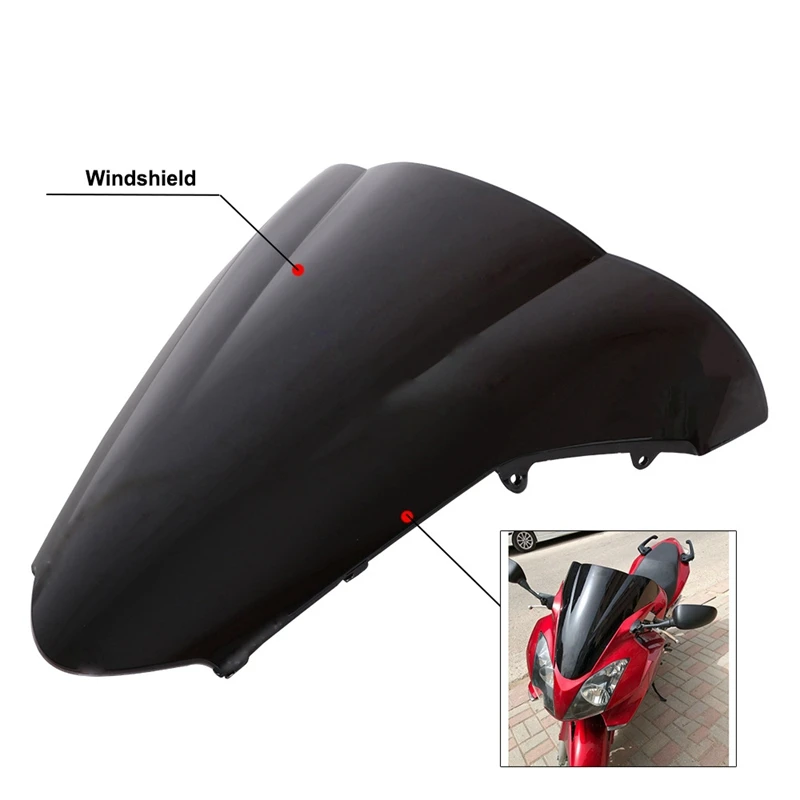 

Motorcycle Windscreen Windshield Windshield Deflector Motorcycle Accessories for Honda VFR 800 2002-2009