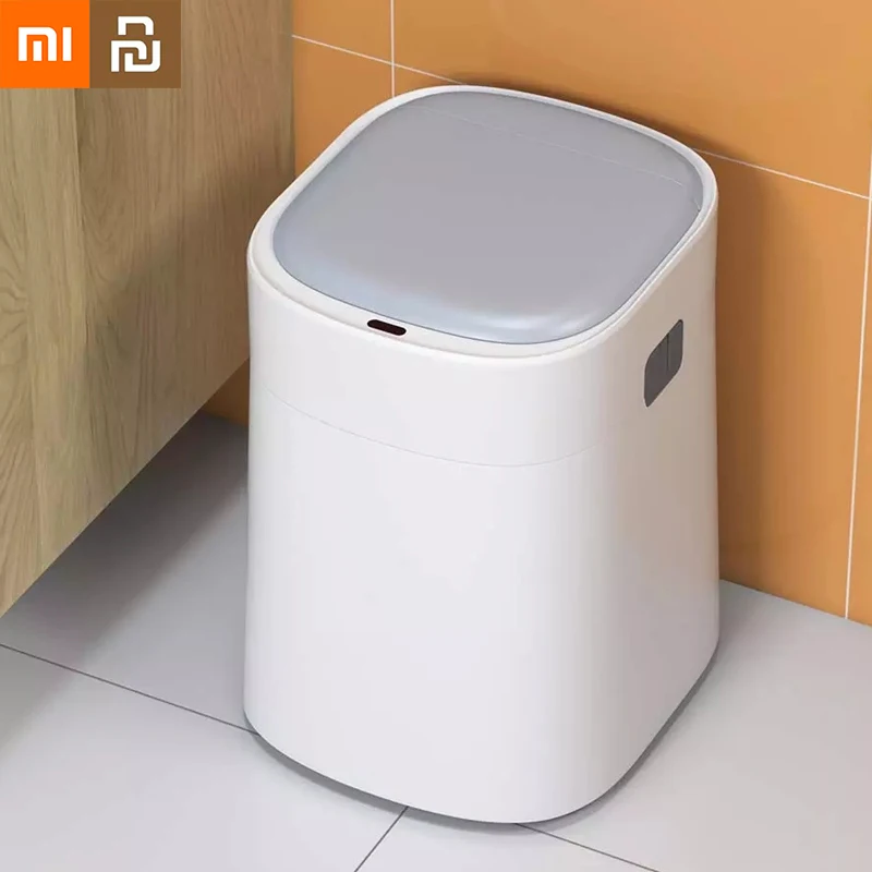 

Мусорная корзина Xiaomi Youpin на шнурке, умная Водонепроницаемая урна для мусора с автоматической упаковкой, 13 л, для спальни, гостиной, кухни