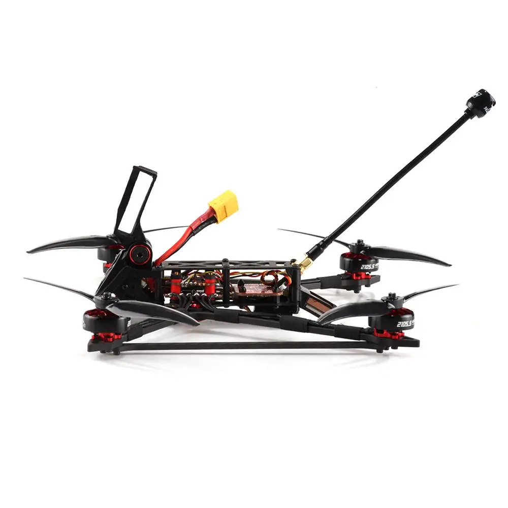 Аналоговый мини-Дрон HGLRC Rekon6 LR Zeus F722 28A 800mW Caddx Ratel 2 Soter Buzzer M80 GPS 2105 5 1500KV 4S 6 дюймов FPV -