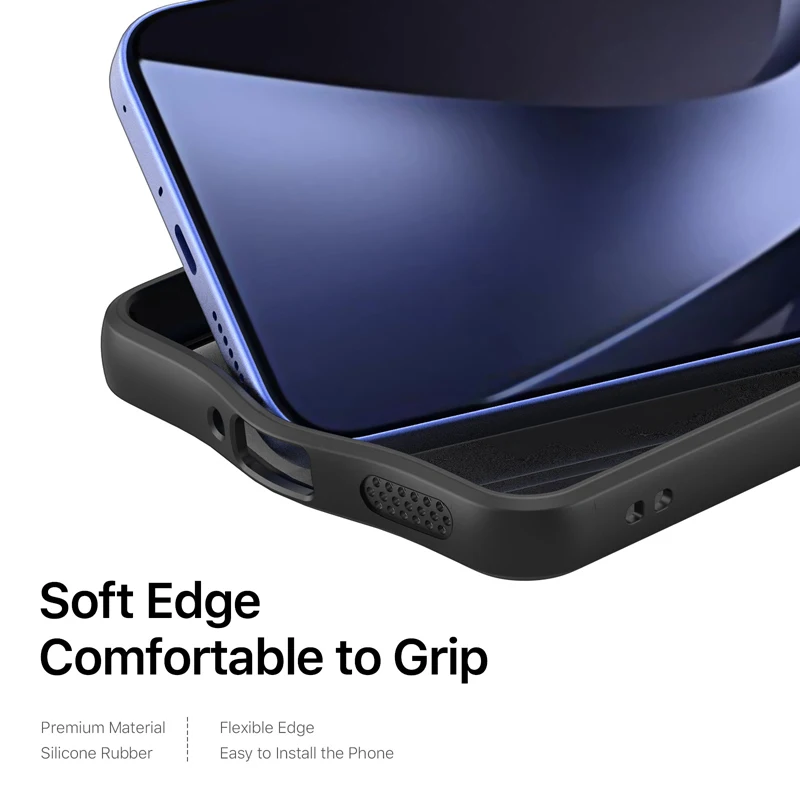 Фото Чехол DUX DUCIS Aimo Series для Xiaomi 17T Pro 17T, противоударный, с защитой от отпечатков пальцев, прозрачный, из PC+TPU №3
