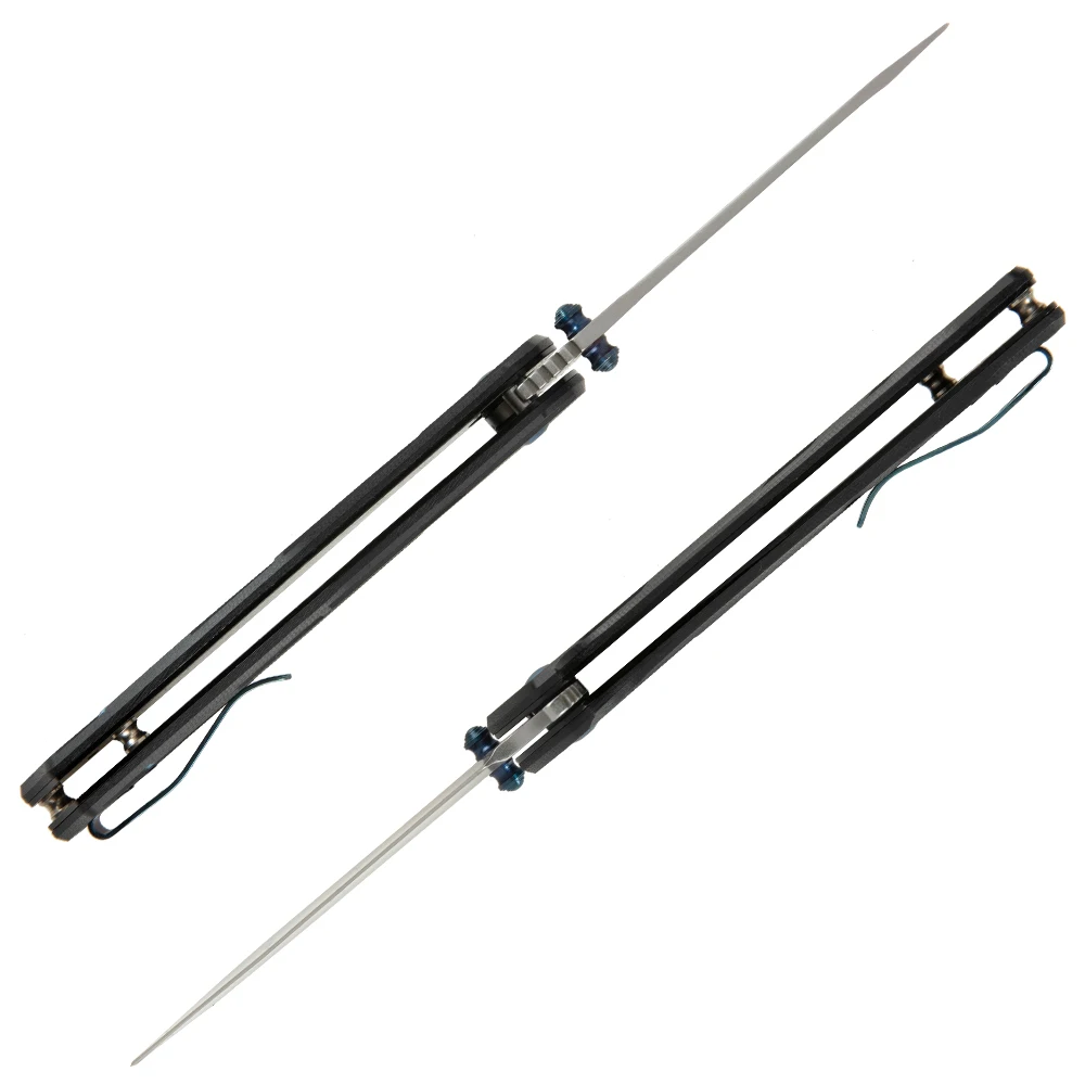 Складной нож D2 со стальным лезвием карманный Клинок с рукояткой G10 для