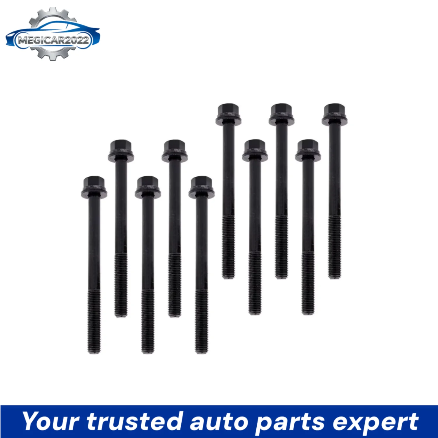 Фото Комплект болтов головки блока цилиндров для Honda Civic Del Sol CX DX LX EX HX D16Y7 D16Y8 D16B5 D16Y5 1.6L L4 GAS HB4029 №1