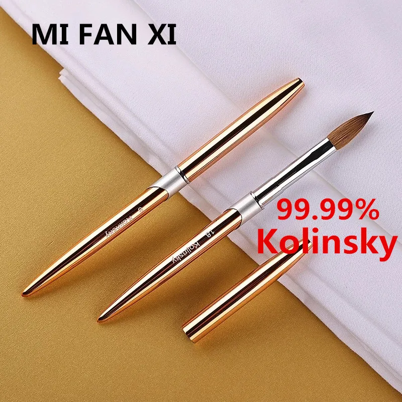 

Кисть MIFANXI 99.99% колоинский металл, для резьбы по краям