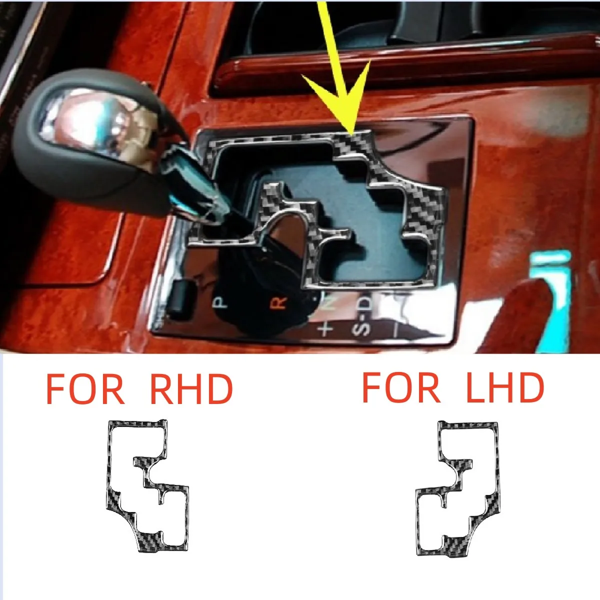 

Товары для украшения интерьера автомобиля для 06-11 Lexus GS панель переключения передач внутренняя рамка декоративная наклейка