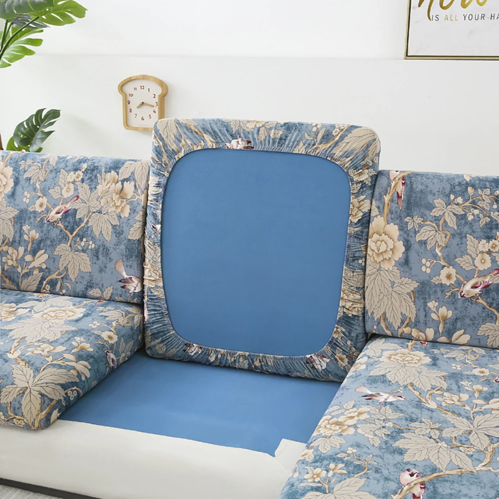 Эластичные разноцветные наволочки для дивана с принтом Нескользящие угловых