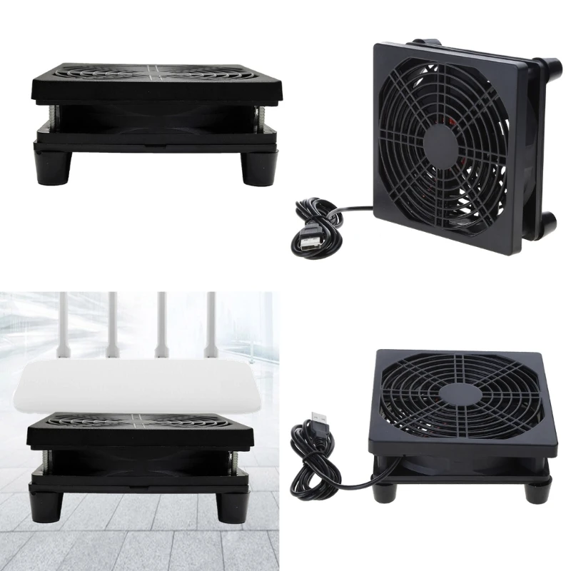 

Portability Router Box Cooling Fan Convenient USB Fan High Compatibility