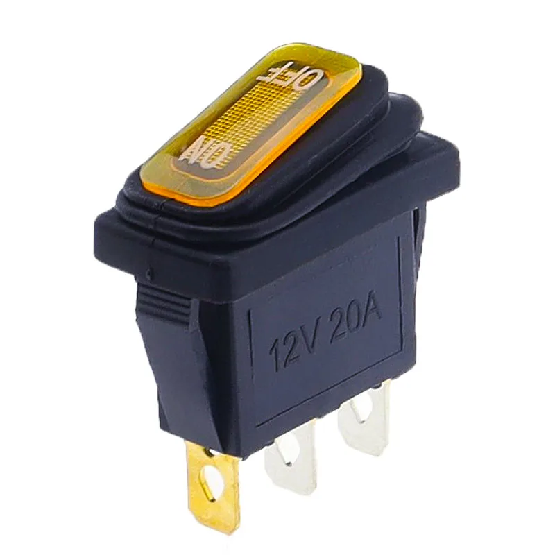 

KCD3 Тип корабля 3 контакта вкл/выкл 15 А 250 В/20 А 125 В переменного тока, стандартный водонепроницаемый переключатель мощности, высокоточный переключатель с фотоэлементами