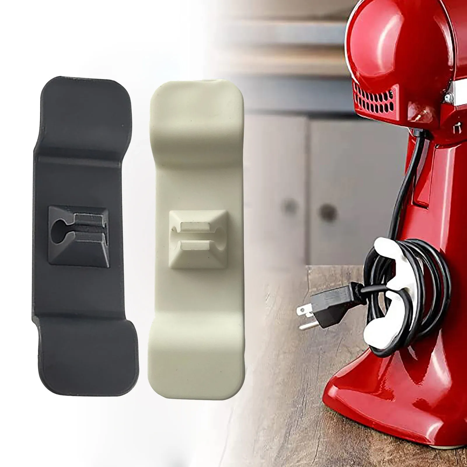 

Клейкая силиконовая намотка для кабеля, однотонный держатель для кабеля, настольный органайзер для проводов, настольный набор, офисные акс...