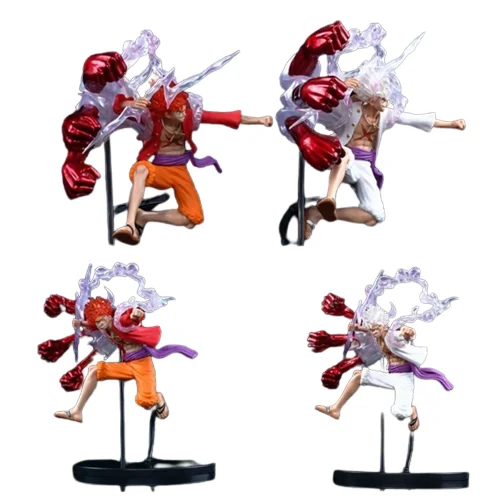 

New One Piece Figure Luffy Gear 5 Action Figure Anime Sun God Nika Monkey D Luffy Pvc Statue Figure Collectible Model Doll Toy